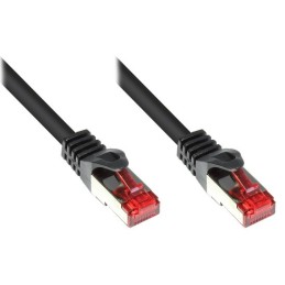 Alcasa 20m, Cat. 6, S FTP cavo di rete Nero Cat6 S FTP (S-STP)