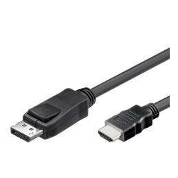 Alcasa DisplayPort - HDMI, 3m Nero