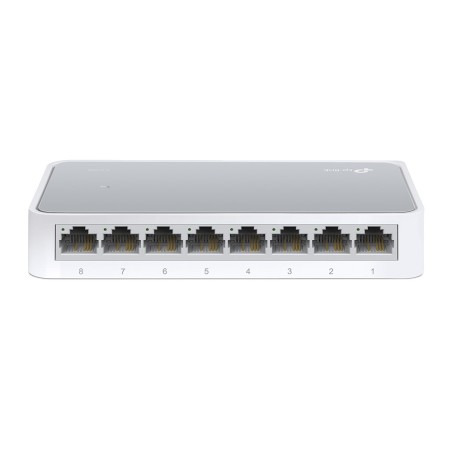 TP-Link TL-SF1008D Non gestito Fast Ethernet (10 100) Bianco