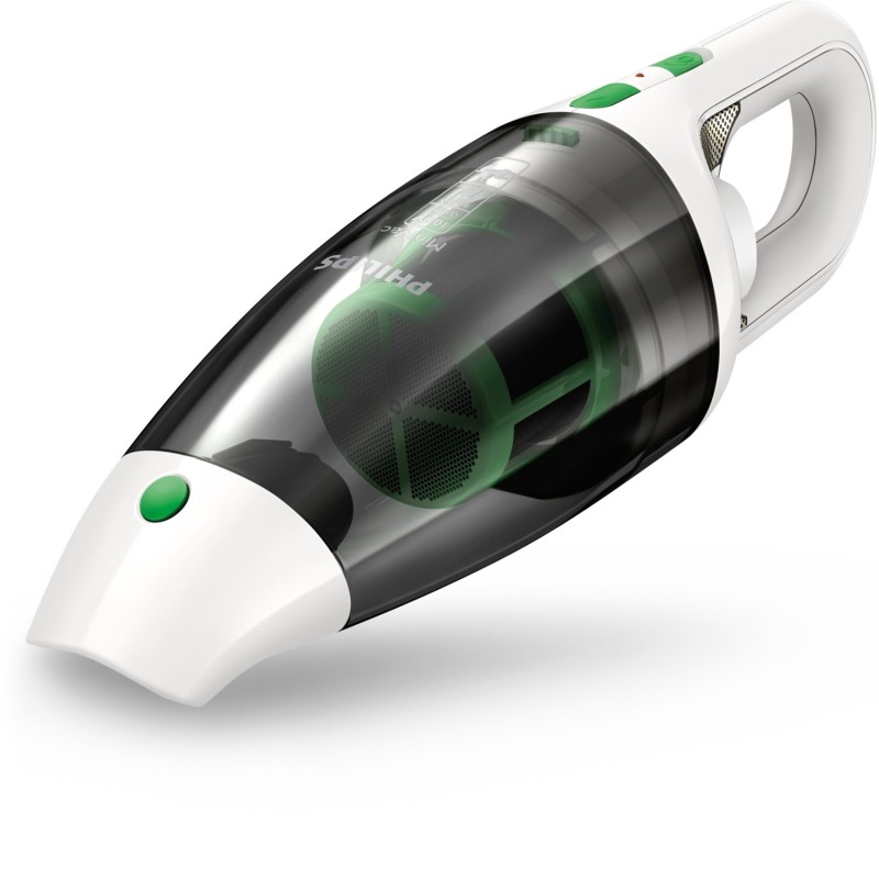 Philips MiniVac FC6148/01 handheld vacuum Green, Silver Bagless