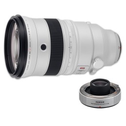 Fujifilm XF200mm F2 R LM OIS WR TC XF1.4 MILC SRL Teleobiettivo Nero, Bianco