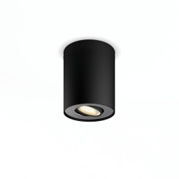 Philips Hue White ambiance Pillar Faretto Smart Nero