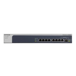 NETGEAR XS508M Non gestito 10G Ethernet (100 1000 10000) Grigio, Argento