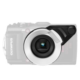 Olympus FD-1 flash per fotocamera Flash macro Nero, Bianco