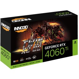 Inno3D N406T2-16D6X-178055N scheda video NVIDIA GeForce RTX 4060 Ti 16 GB GDDR6