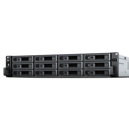 Synology RackStation RS2423+ server NAS e di archiviazione Armadio (2U) Collegamento ethernet LAN Nero, Grigio V1780B