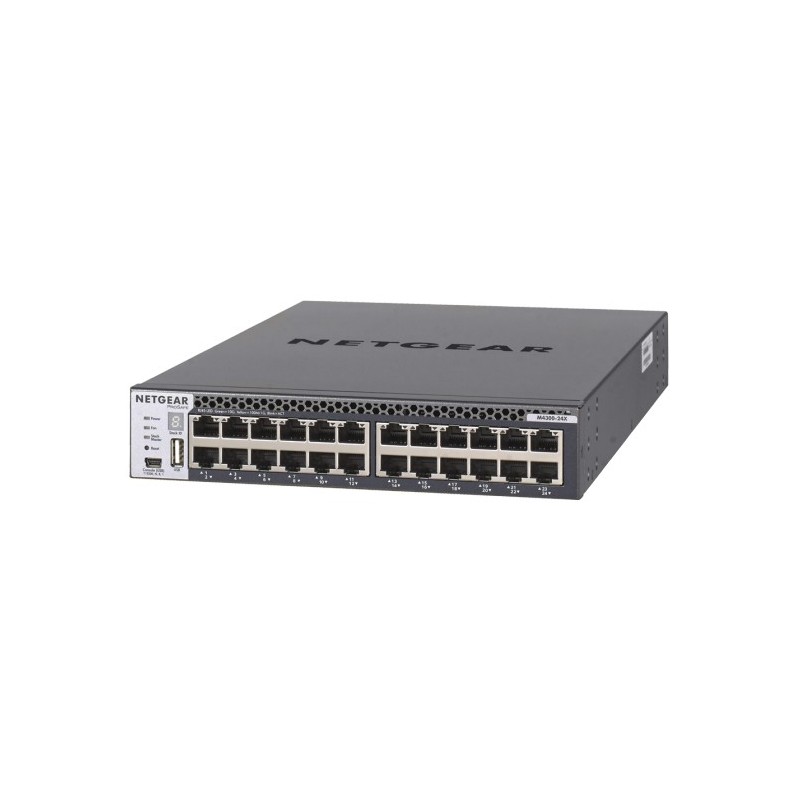 NETGEAR M4300-24X Gestito L3 10G Ethernet (100 1000 10000) 1U Nero NETGEAR M4300-24X Gestito L3 10G Ethernet (100 1000 10000) 1U Nero