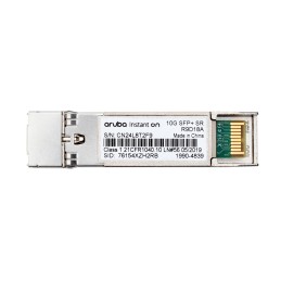 Aruba Instant On 10G SFP+ LC SR 300m OM3 MMF modulo del ricetrasmettitore di rete Fibra ottica 10000 Mbit s SFP+