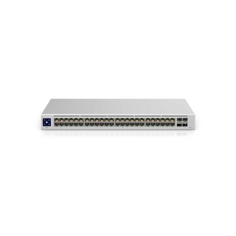 Ubiquiti UniFi USW-48 switch di rete Gestito L2 Gigabit Ethernet (10 100 1000) Argento Ubiquiti UniFi USW-48 switch di rete Gestito L2 Gigabit Ethernet (10 100 1000) Argento