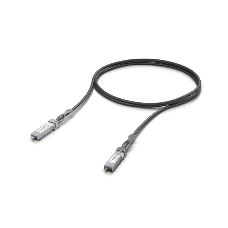 Ubiquiti UACC-DAC-SFP28-1M cavo InfiniBand e in fibra ottica Nero Ubiquiti UACC-DAC-SFP28-1M cavo InfiniBand e in fibra ottica Nero