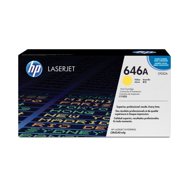 HP 646A Yellow Original LaserJet Toner Cartridge