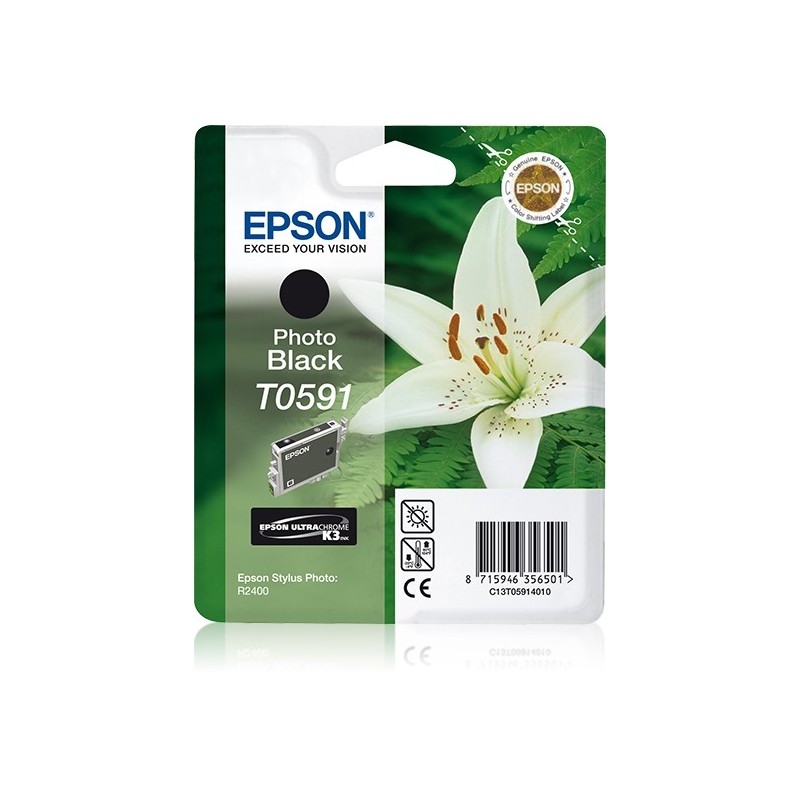 Epson Lily T0591 ink cartridge 1 pc(s) Original Photo black