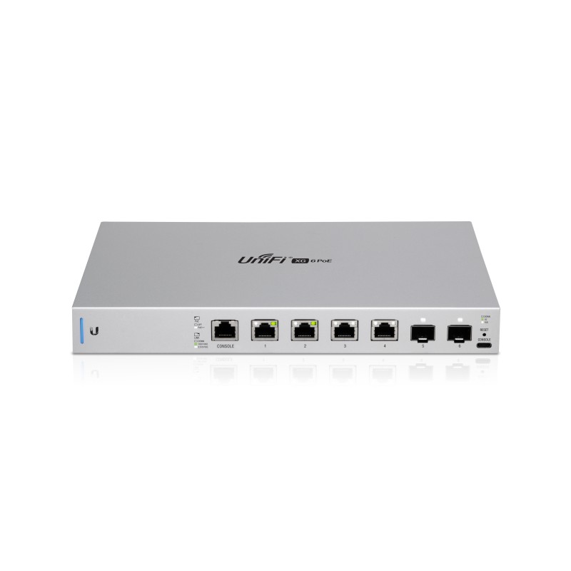 UniFi Switch US-XG-6POE - Switch - managed - 4 x 100/1000/2.5G/5G/10GBase-T (...