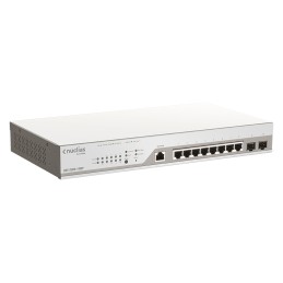 D-Link DBS-2000-10MP switch di rete Gestito L2 Gigabit Ethernet (10 100 1000) Supporto Power over Ethernet (PoE) Grigio