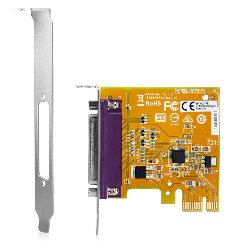 HP PCIe x1 Parallel Port Card interface cards/adapter Internal