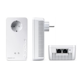 Devolo Magic 1 WiFi Multiroom Kit 1200 Mbit s Collegamento ethernet LAN Wi-Fi Bianco 3 pz