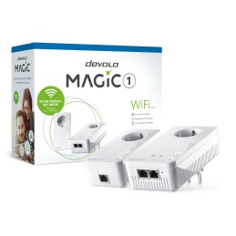 Devolo Magic 1 WiFi Starter Kit 1200 Mbit s Collegamento ethernet LAN Wi-Fi Bianco 2 pz