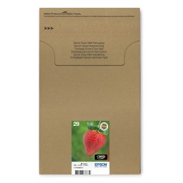 Epson Strawberry Multipack Fragole 4 colori Inchiostri Claria Home 29 in confezione EasyMail Packaging
