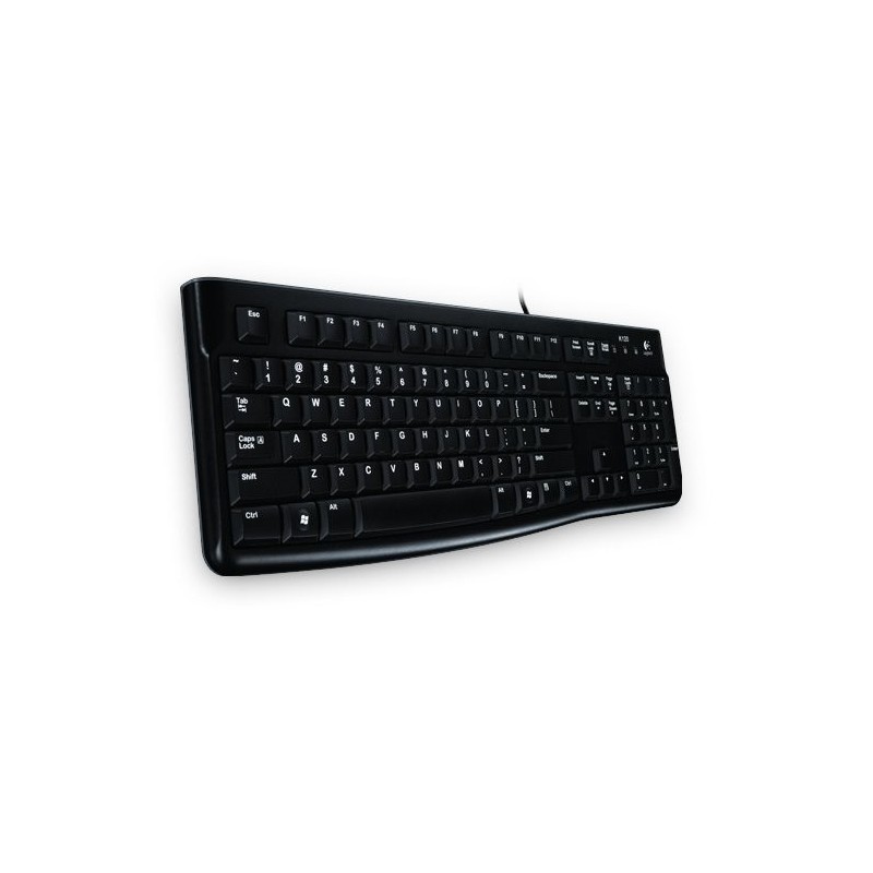 Logitech K120 Tastiera cablata USB Nero Bulk 920-002516