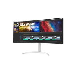 LG 38BQ85C-W Monitor PC 95,2 cm (37.5") 3840 x 1600 Pixel Quad HD+ Bianco