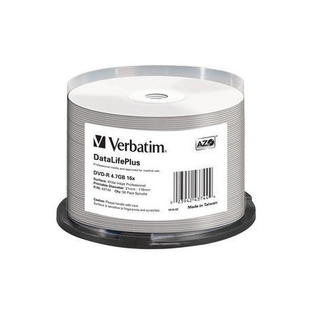 Verbatim DataLifePlus 4,7 GB DVD-R 50 pz