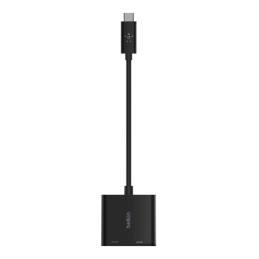 Belkin AVC002BTBK replicatore di porte e docking station per laptop USB 3.2 Gen 1 (3.1 Gen 1) Type-C Nero