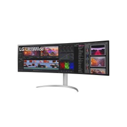 LG 49BQ95C-W Monitor PC 124,5 cm (49") 5120 x 1440 Pixel UltraWide Dual Quad HD Bianco