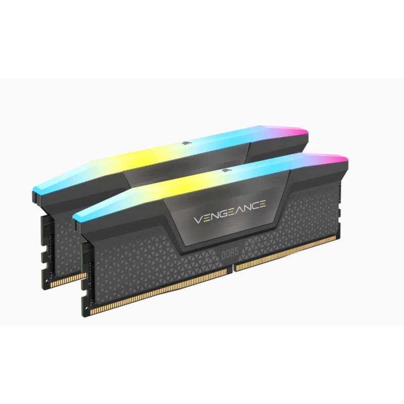 Corsair Vengeance RGB 64GB DDR5-5600 Kit (2x 32GB), CL40, grau