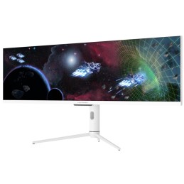 LC-Power LC-M44-DFHD-120 Monitor PC 111,2 cm (43.8") 3840 x 1080 Pixel Double Full HD Bianco