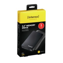 Intenso HDD 5TB USB3 2.5P CON FOLDER disco rigido esterno Nero