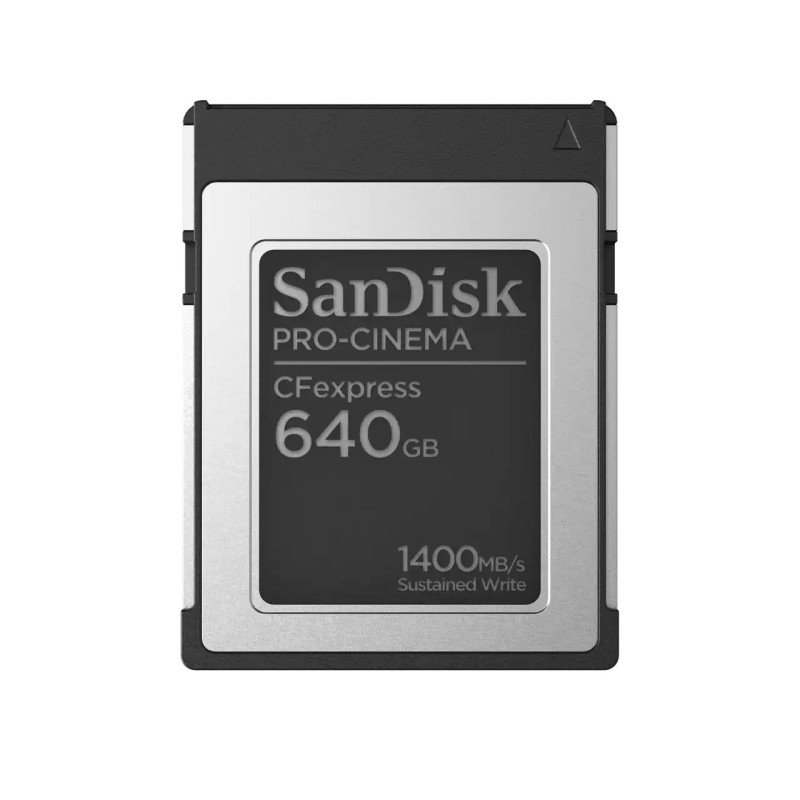 SanDisk PRO-CINEMA CFexpress 640 GB SanDisk PRO-CINEMA CFexpress 640 GB