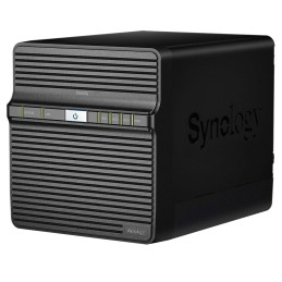 Synology DiskStation DS420J server NAS e di archiviazione Compatta Collegamento ethernet LAN Nero RTD1296