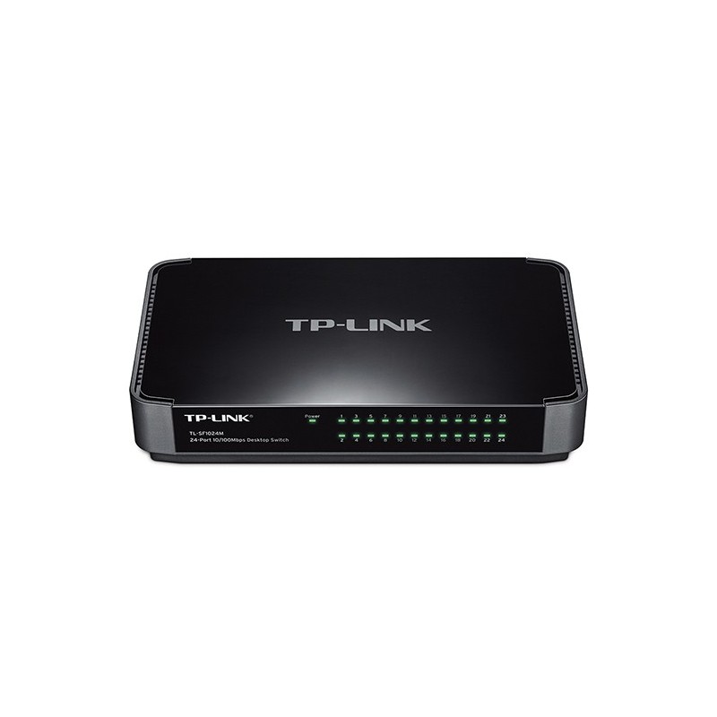 TP-Link TL-SF1024M Non gestito Fast Ethernet (10 100) Nero