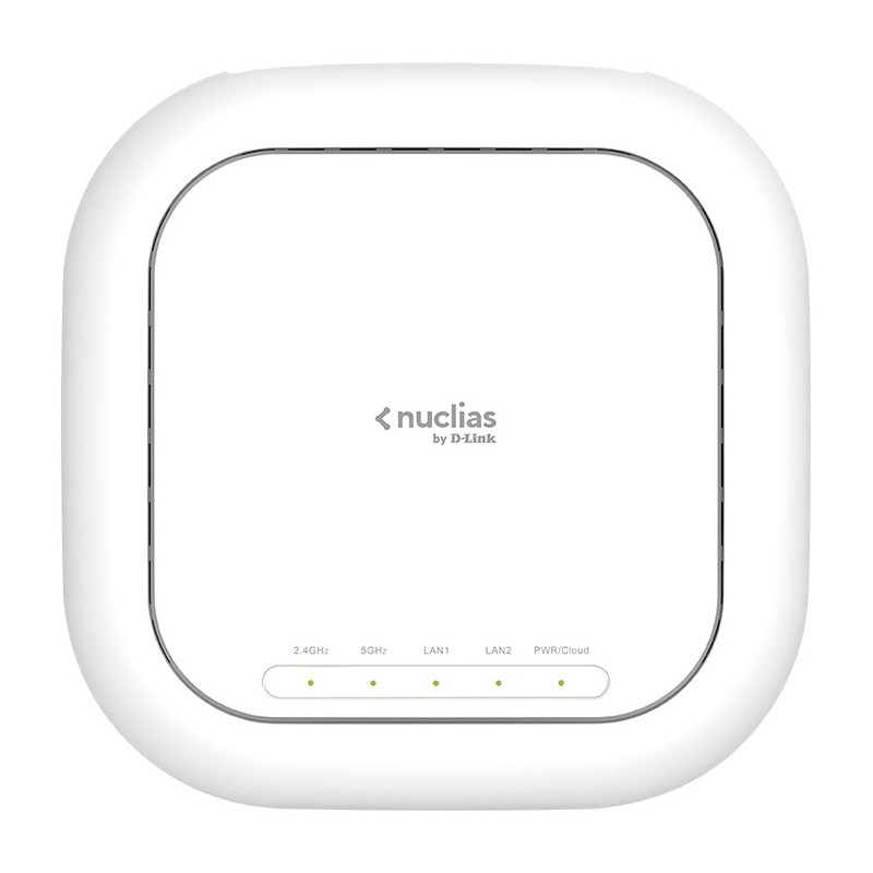 D-Link Nuclias AX3600 2402 Mbit s Bianco Supporto Power over Ethernet (PoE) D-Link Nuclias AX3600 2402 Mbit s Bianco Supporto Power over Ethernet (PoE)