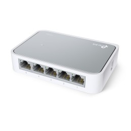 TP-Link TL-SF1005D Gestito Fast Ethernet (10 100) Bianco