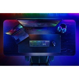 Razer DeathStalker V2 Pro tastiera USB + RF Wireless + Bluetooth QWERTY Tedesco Nero