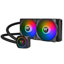 Thermaltake CL-W286-PL12SW-A sistema di raffreddamento per computer Processore Raffreddatore di liquidi tutto in uno Nero 1 pz