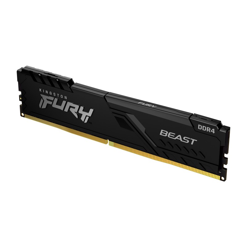 Kingston Technology FURY 16GB 3200MT s DDR4 CL16 DIMM 1Gx8 Beast Black Kingston Technology FURY 16GB 3200MT s DDR4 CL16 DIMM 1Gx8 Beast Black