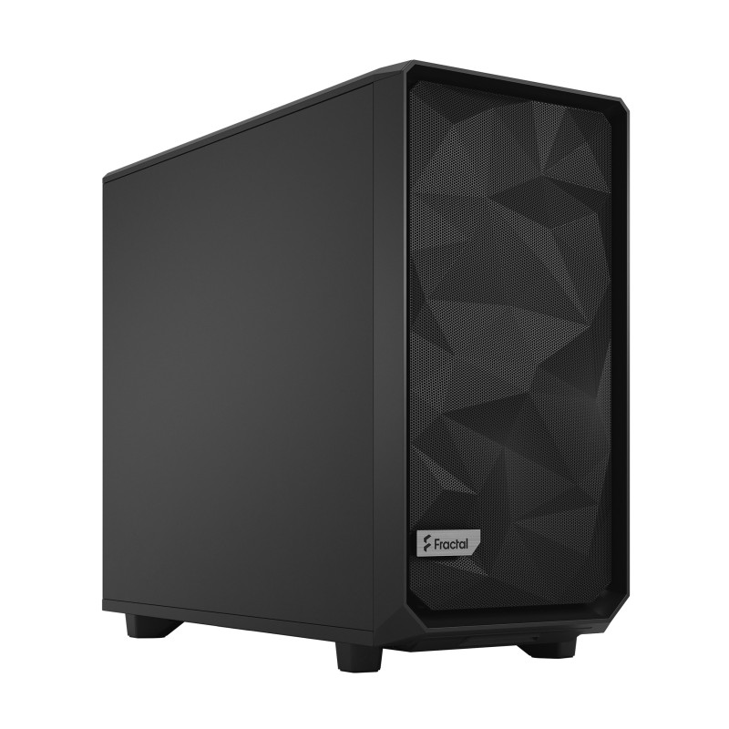 Fractal Design Meshify 2 Black Solid Big Tower Gaming Gehäuse mit Seitenfenster