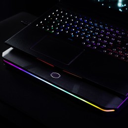 Cooler Master NotePal X150 Spectrum base di raffreddamento per laptop 43,2 cm (17") 1000 Giri min Nero