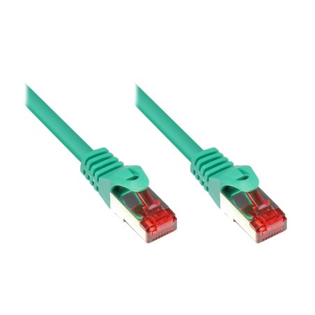 Alcasa Cat. 6 S FTP 0.5m cavo di rete Verde 0,5 m Cat6 S FTP (S-STP)