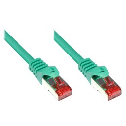 Alcasa 0.25m Cat6 S FTP cavo di rete Verde 0,25 m S FTP (S-STP)