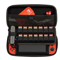 PDP 500-152-EU custodia per console portatile Custodia rigida Nintendo Nero, Grigio, Rosso