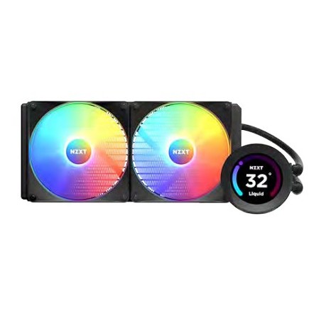 NZXT Kraken Elite 280 RGB Processore Raffreddatore di liquidi tutto in uno 14 cm Nero 1 pz