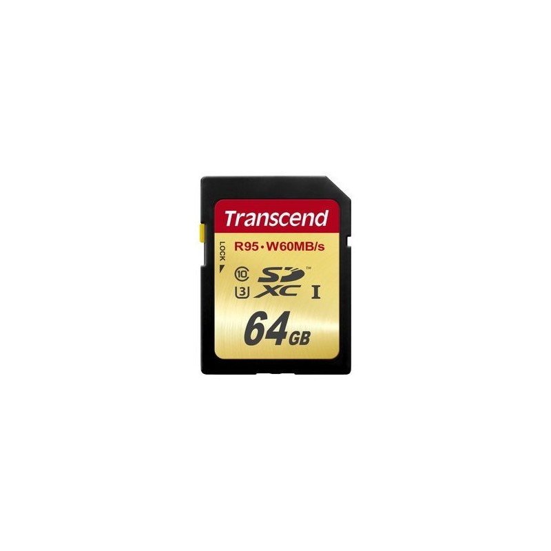 Transcend TS64GSDU3 memoria flash 64 GB SDXC NAND Classe 10 Transcend TS64GSDU3 memoria flash 64 GB SDXC NAND Classe 10