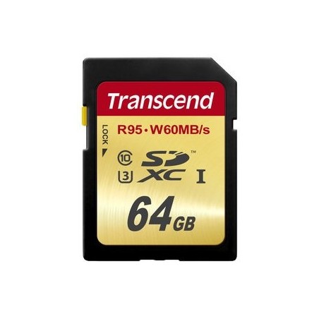 Transcend TS64GSDU3 memoria flash 64 GB SDXC NAND Classe 10