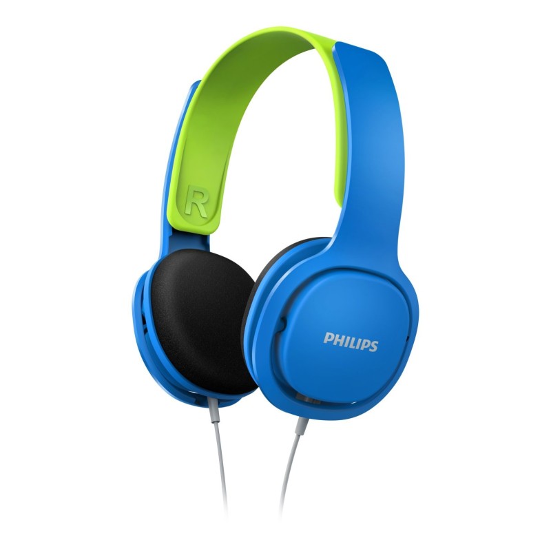 Philips SHK2000BL/00 On Ear KopfhÃ¶rer fÃ¼r Kinder - Blau / GrÃ¼n