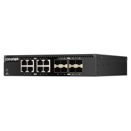 QNAP QSW-3216R-8S8T switch di rete Non gestito L2 10G Ethernet (100 1000 10000) Nero