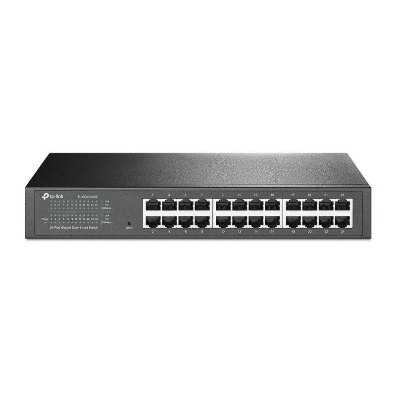 TP-Link TL-SG1024DE Gestito L2 Gigabit Ethernet (10 100 1000) 1U Nero TP-Link TL-SG1024DE Gestito L2 Gigabit Ethernet (10 100 1000) 1U Nero