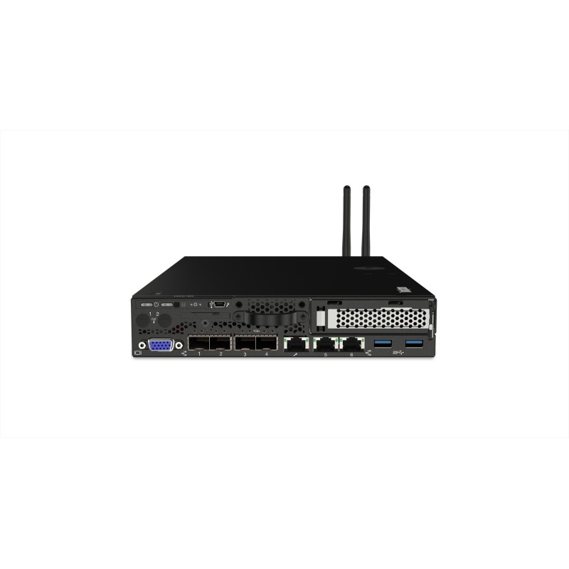 Lenovo ThinkSystem SE350 server Rack (1U) Intel® Xeon® D D-2143IT 2,2 GHz 32 GB DDR4-SDRAM